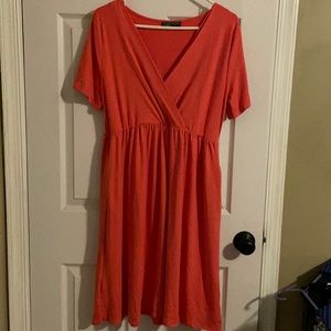 Shop Basic dress, size Large, beautiful pink.